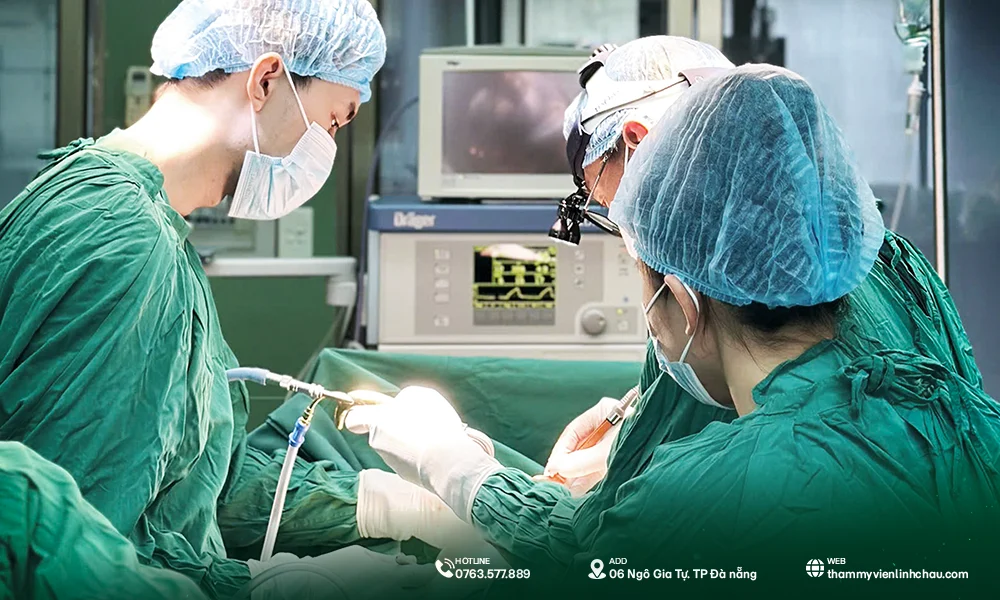 Phẫu thuật nâng cằm V-Line tại Thẩm mỹ viện Linh Châu Đà Nẵng