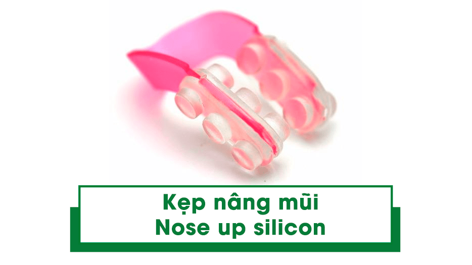 Kẹp nâng mũi nose up silicon