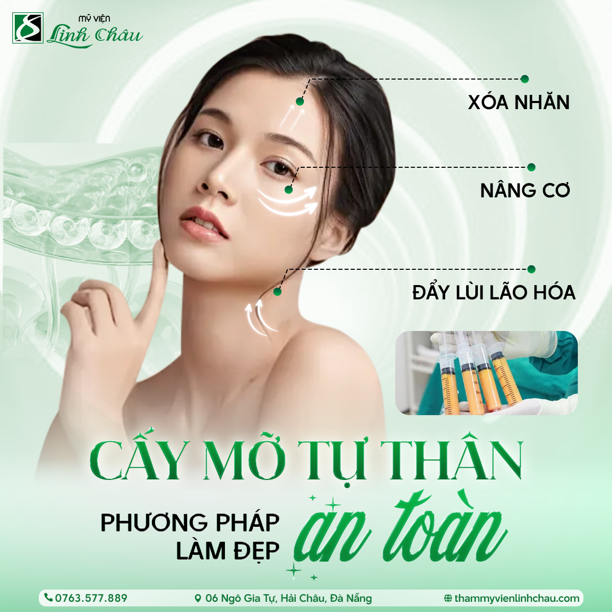 Cấy mỡ tự thân – Trẻ hóa toàn diện