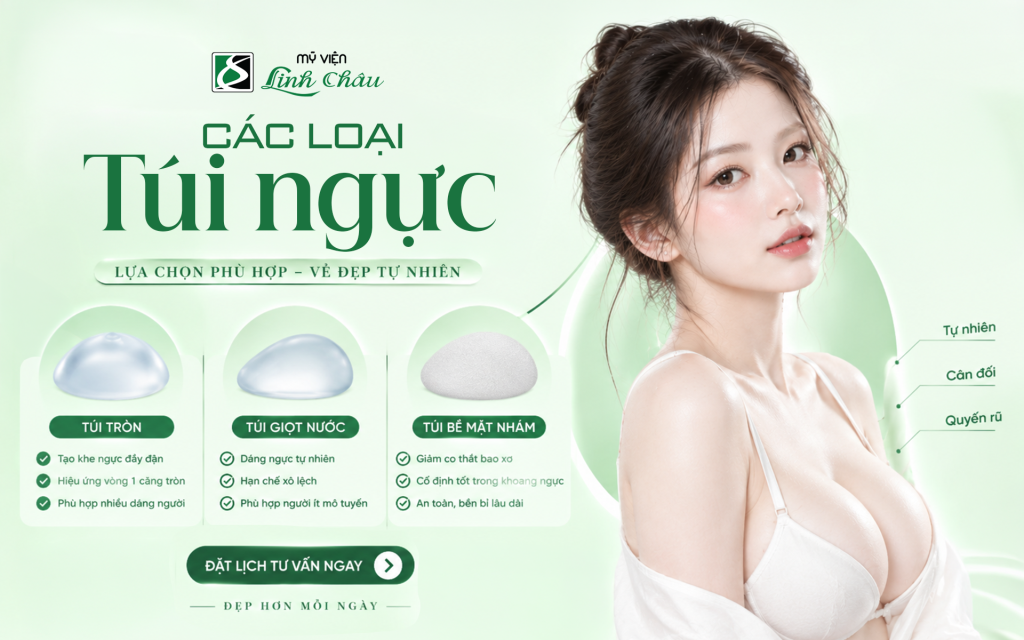 Các loại túi ngực – Hiểu đúng để chọn túi ngực an toàn, đẹp tự nhiên và bền vững