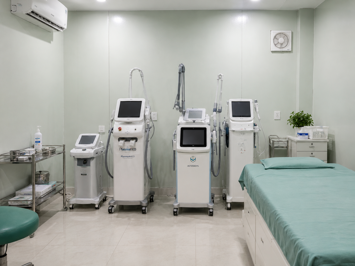 Hệ thống máy móc hiện đại