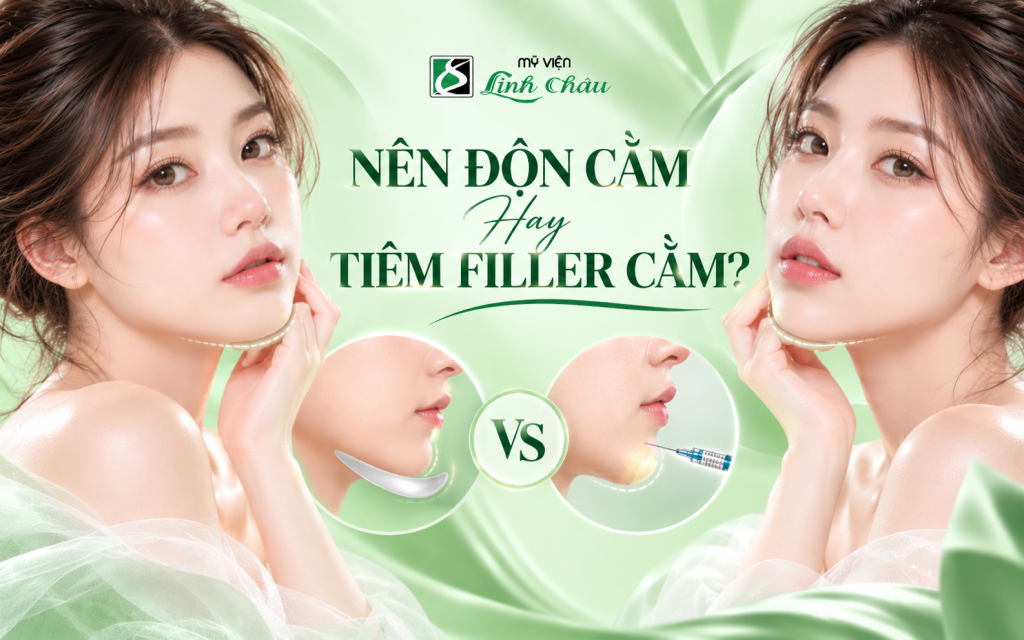 Nên Độn Cằm Hay Tiêm Filler Cằm? So Sánh Ưu Nhược Điểm